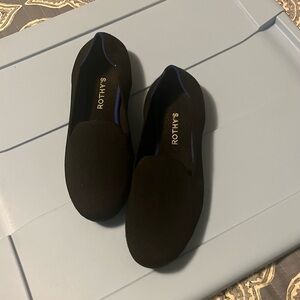 Rothy's Black Slip-On Flats
